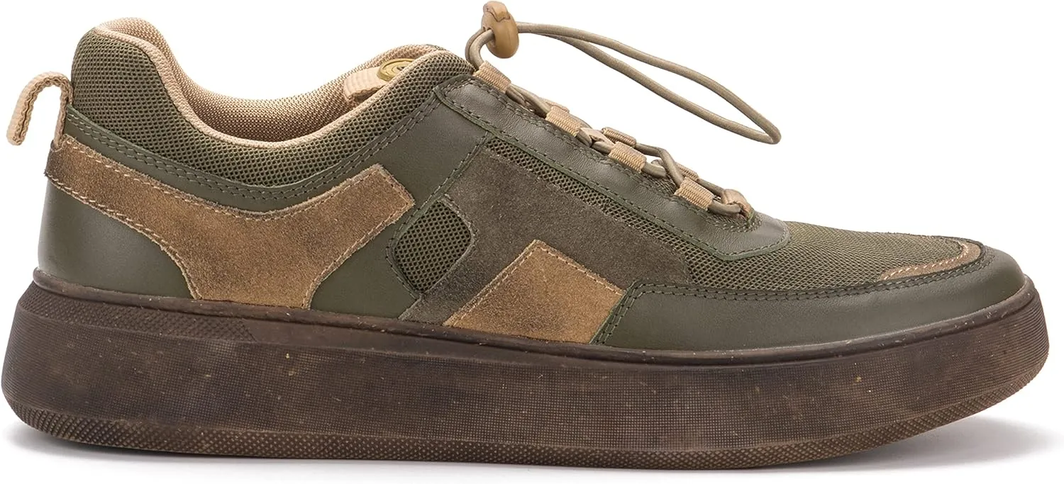 VINTAGE FOUNDRY CO. EST. 2014 Mens Robin Low Top, Round Toe Sneakers, Recycled Rubber Outsole