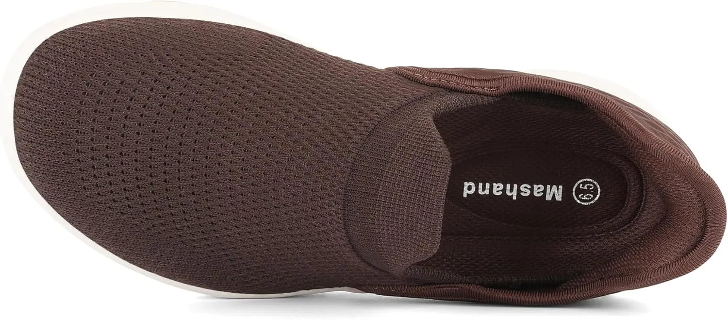 Women's Slip on Wide Toe Box Walking Shoes Sneakers Women Lightweight Arch Support Walking Shoes