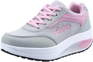 Womens Walking Shoes with Arch Support Platform Orthotic Sneakers Fashion Tennis Shoes Comfortable Running Shoes